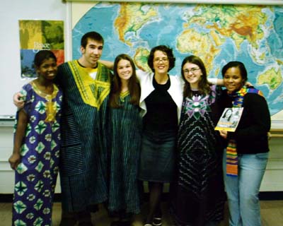 Peace Corps Week - Photo courtesy of Cindy Diouf (3rd from right). 