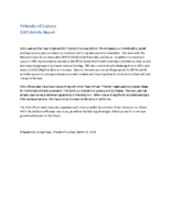 2015 FOG  activity report